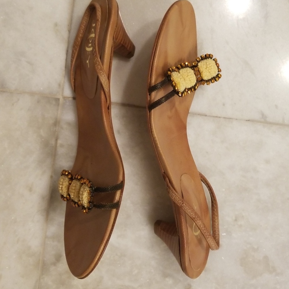 JOEY O Carefree Sandals New Size 9 B - Picture 3 of 5